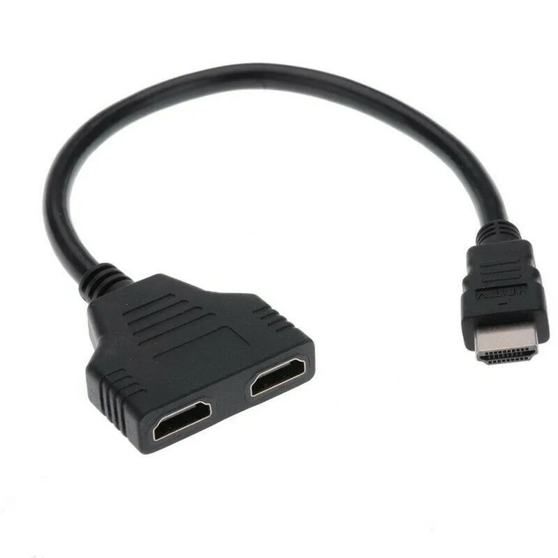 1-wejście 2 kompatybilny z HDMI Rozgałęźnik Kabel HD 1080P Video Switcher Adapter Port wyjściowy Hub Do X-box PS3/4 DVD HDTV PC Laptop TV