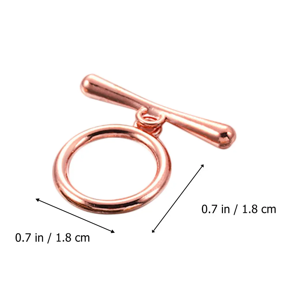 60Pcs Vintage Ot Clasps Connector Mixed Color Durable Alloy DIY Jewelry Making Supplies Bracelet Necklace Craft Kits