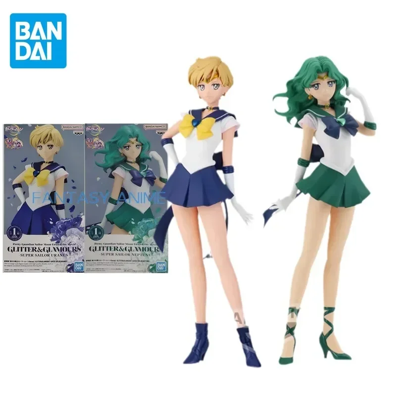 Bandai оригинальная аниме-фигурка Сейлор Мун, блестящая Венеры Тено Харука Кайо Мичиру, экшн-фигурка, модель игрушки для детей, подарок