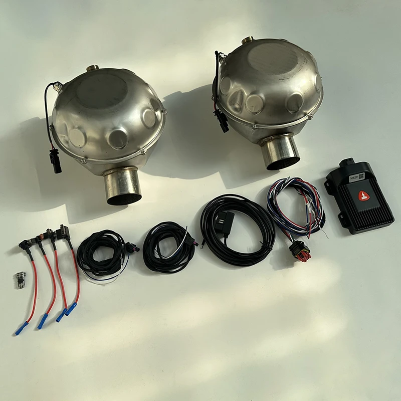 

Car Universal Electronic Active Exhaust Sound Booster Pro Two Speaker Kits + Smartphone Control Other thor APP