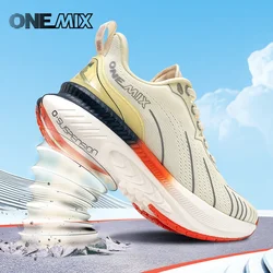 ¡Novedad de ONEMIX! Zapatillas de correr para hombre, zapatillas deportivas antideslizantes para mujer