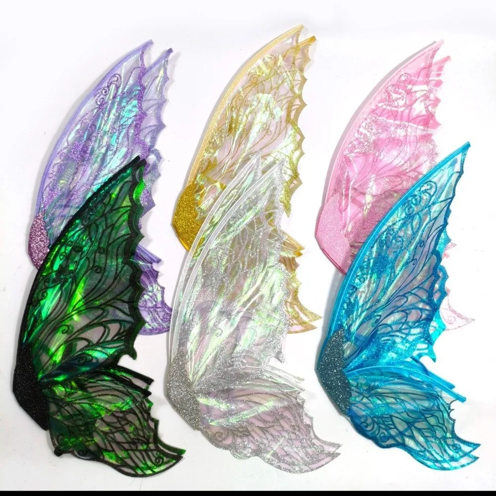 بريق أجنحة الجنية الجنية الملاك الجناح زي قزم أجنحة أجنحة الملاك الأطفال تأثيري الدعائم أجنحة الجنية تأثيري أجنحة