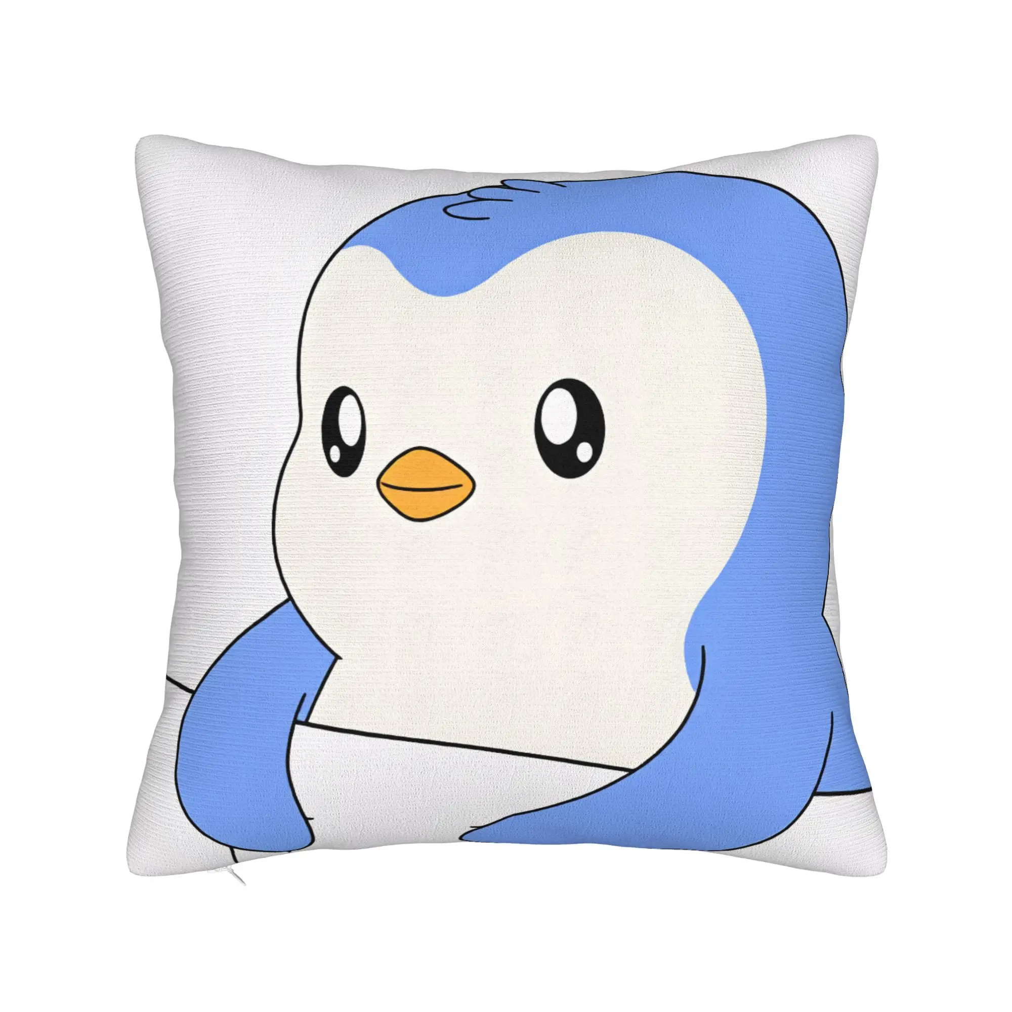Cute Pudgy Penguin  Pillow Case  Custom Pillow Cover Cute Funny Pillowcases For Chair Sofa Home Decor