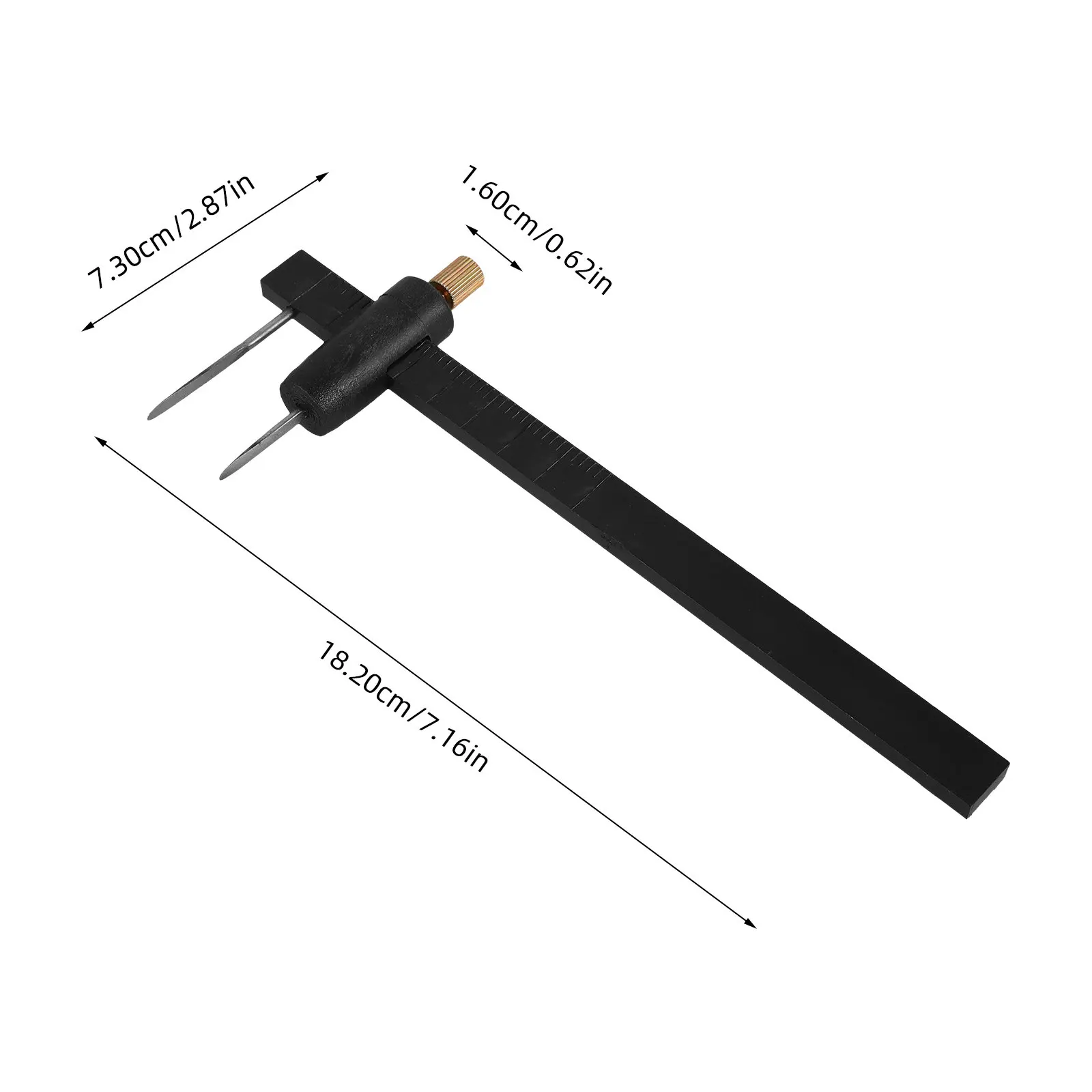 Polished Surface Plastic Caliper for Clay Modeling Measurement Tool Art Ceramic Sculpting Craft Shaping External Calipers