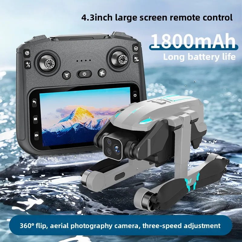 

Hot ZD019 Drone 720P 1800mAh Large Battery Professionnel HD Camera With Screen Control Obstacle Avoidance Optical Flow Dron Toy