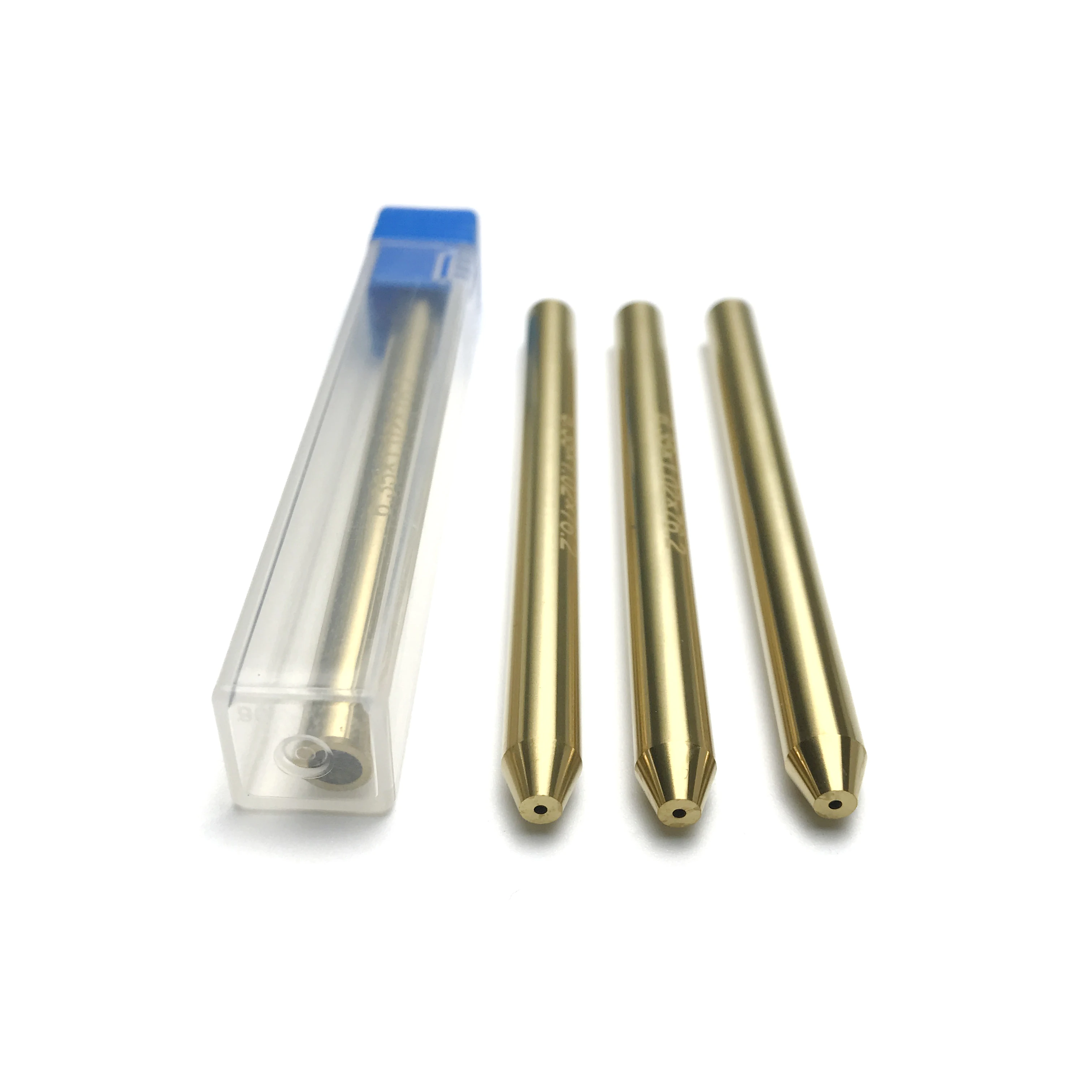 OD6.35*ID0.5*76.2mm Carbide Waterjet Cutting Nozzle – Factory-Supplied Laser Sintered TC Tool for Water Jet Machines