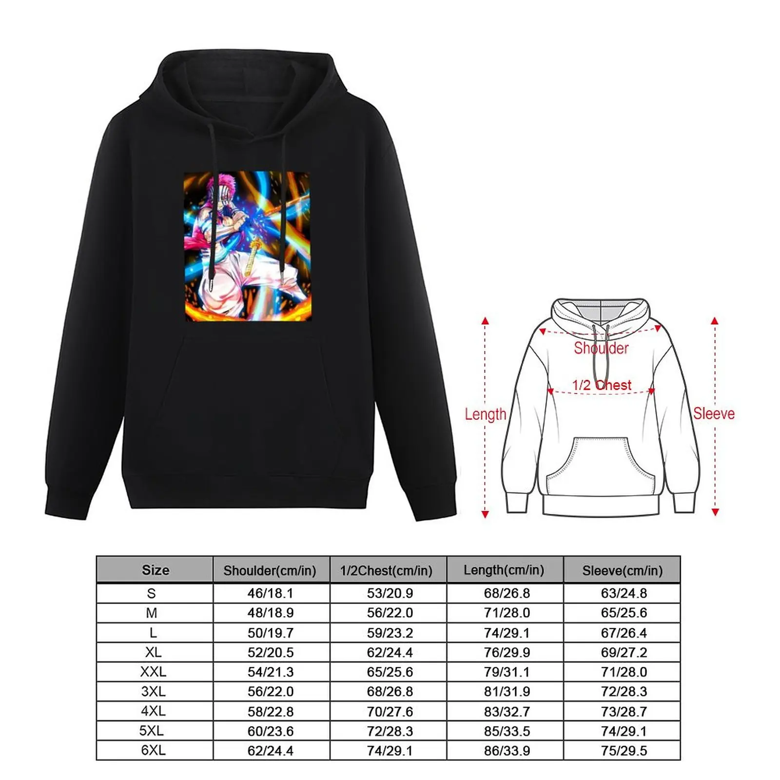 Akaza Pullover Hoodie men's clothes men's autumn clothes hoodie graphic