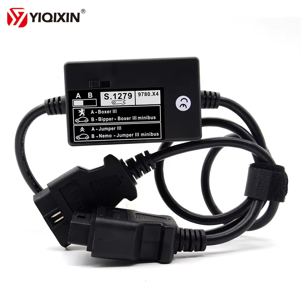 S.1279 S1279 Interface OBD Diagnostic Cable Module Adapter For Lexia3 PP2000 Diagbox Car Boxer III Jumper III Scanner Cable Tool