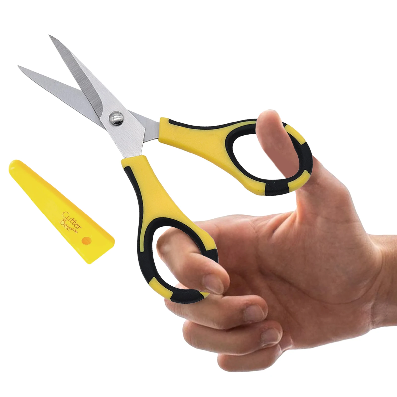 安全カバー付きの小さなクラフト精密はさみ、省力化、紙の切断、学生、カード作成、人間工学に基づいた、オフィス、子供、大人