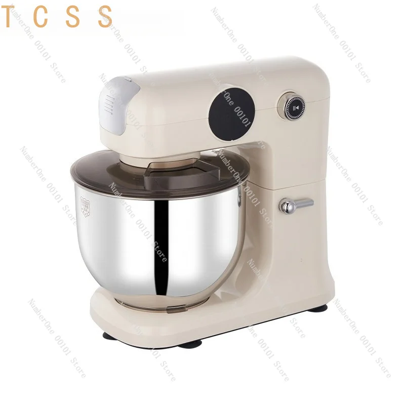 8LStand Mixer Home Dough Kneader Whisk Cream Beater Multifunctional Heavy Duty Stainless Steel Bowl 6-Speed Tilt-Head For Baking