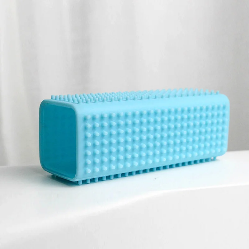 Bathroom Pet Dog Cat Bath Massage Brush Soft Safety Silicone Pet Accessories For Dogs Cats Tools Cleaning Depilatory Brush