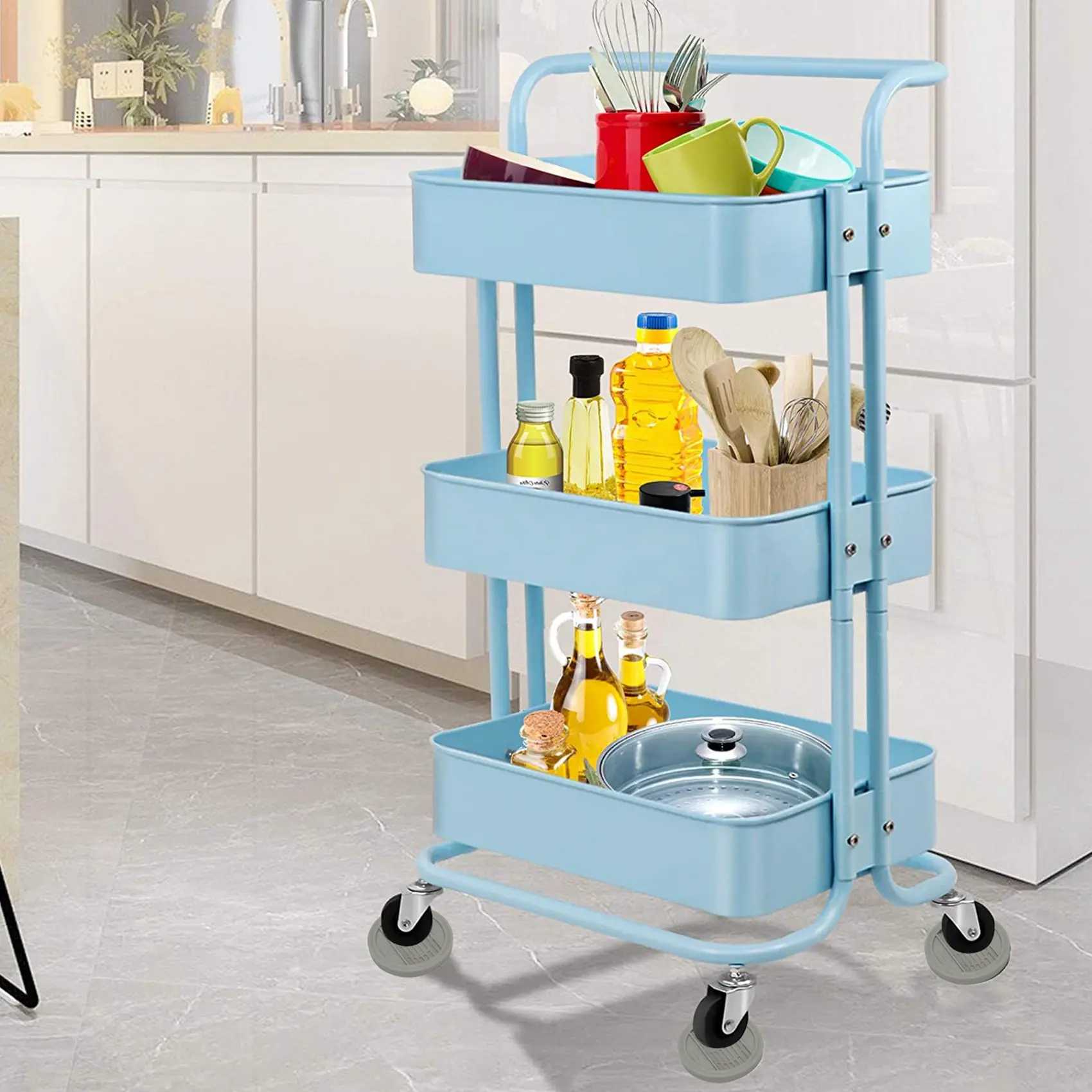 Rolhas de Cama para Todos os Pisos e Rodas, Rolha de Móveis, Copos Caster, Sofás e Camas, Pacote 4