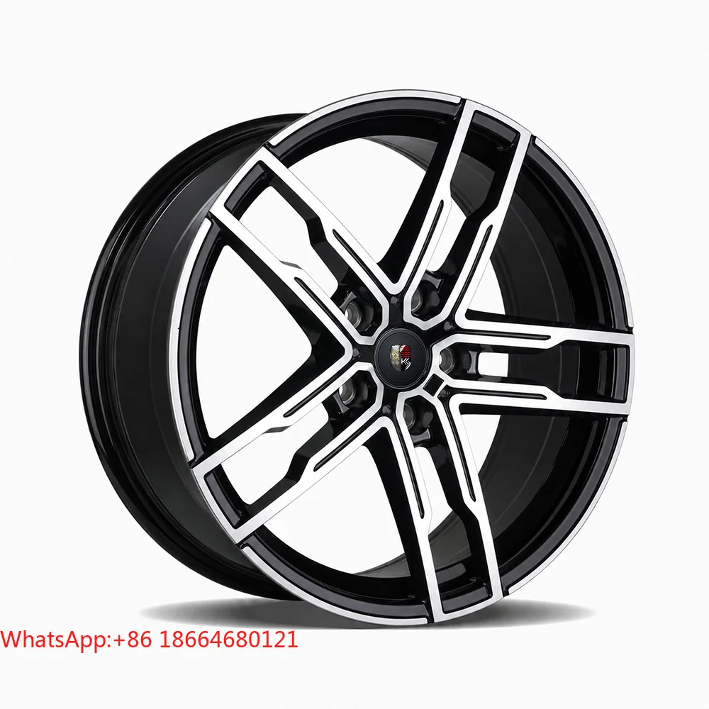 5 Split Spoke Monoblock Forged Wheel Rims Adjustable Size Offset 5x112 5x114.3 5x120 Sport Car Wheels