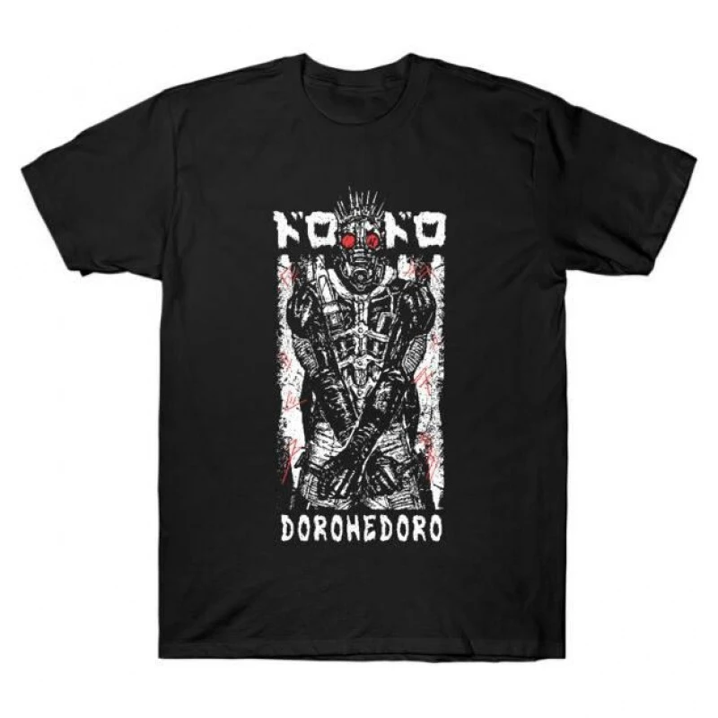 0421 Dorohedoro Caiman Gift for Anime lover Dark Heroes Manga Kaiman Graphic Clothes Short sleeve T shirt All size Tops