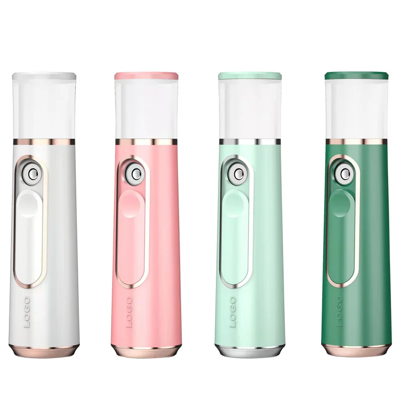 Pulverizador de névoa nano hidratante para rosto pulverizador elétrico USB portátil