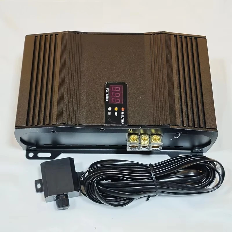 1000W RMS Mini Mono Car Amplifier Brazil Style With Remote Control Suitable for Automobile Audio Speakers System