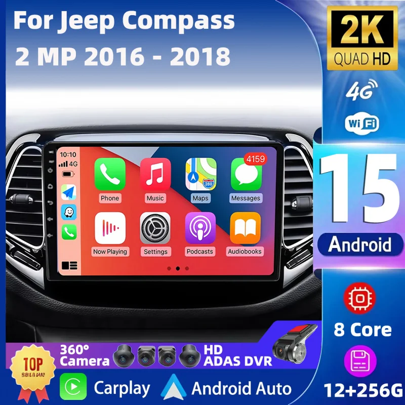 Android 15 Car Radi…