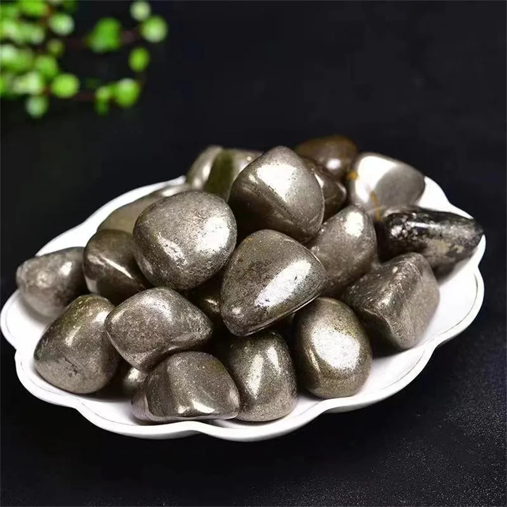 Natural Polished Pyrite Sphere Stone, Raw Iron Pyrite Crystal Ball, Healing Gemstone Globe for Home Decor, Aquarium