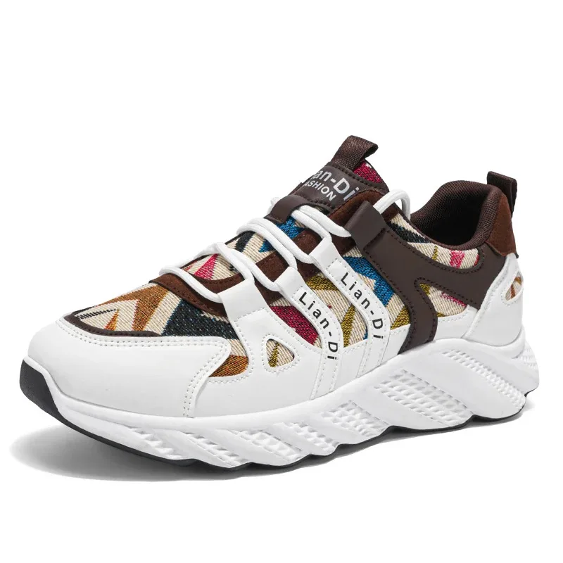 أحذية رياضية كاجوال للرجال أحذية رياضية بنعال ناعمة نعال سميكة غير قابلة للانزلاق تزيد من الجري أحذية رجالية مبركن قماشية قابلة للتنفس