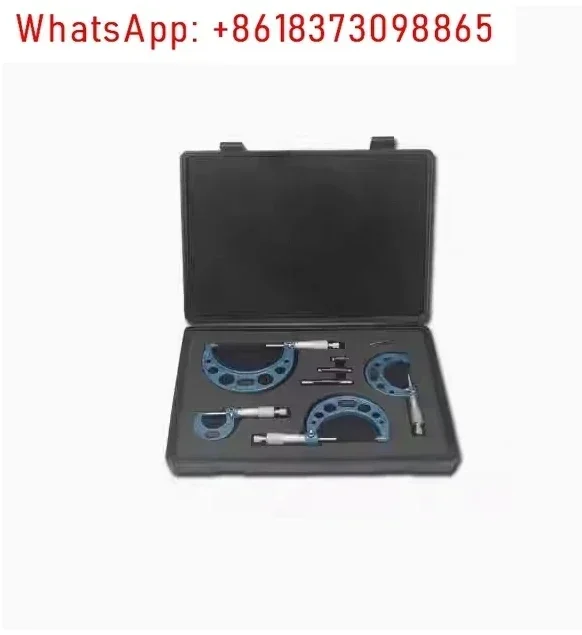 

Outside Micrometer Set 0-25mm 25-50mm 50-75mm 75-100mm 0.01mm Micrometer Gauge Meter Micrometer Measuring Tools