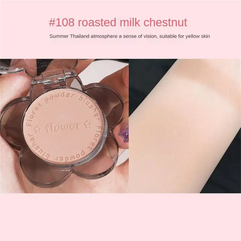 Blusher High Improve Skin Tone Rouge Contour Yin Rose Diamond Cheek Pink Facial Makeup Cosmetics Lasting Brightness Palette