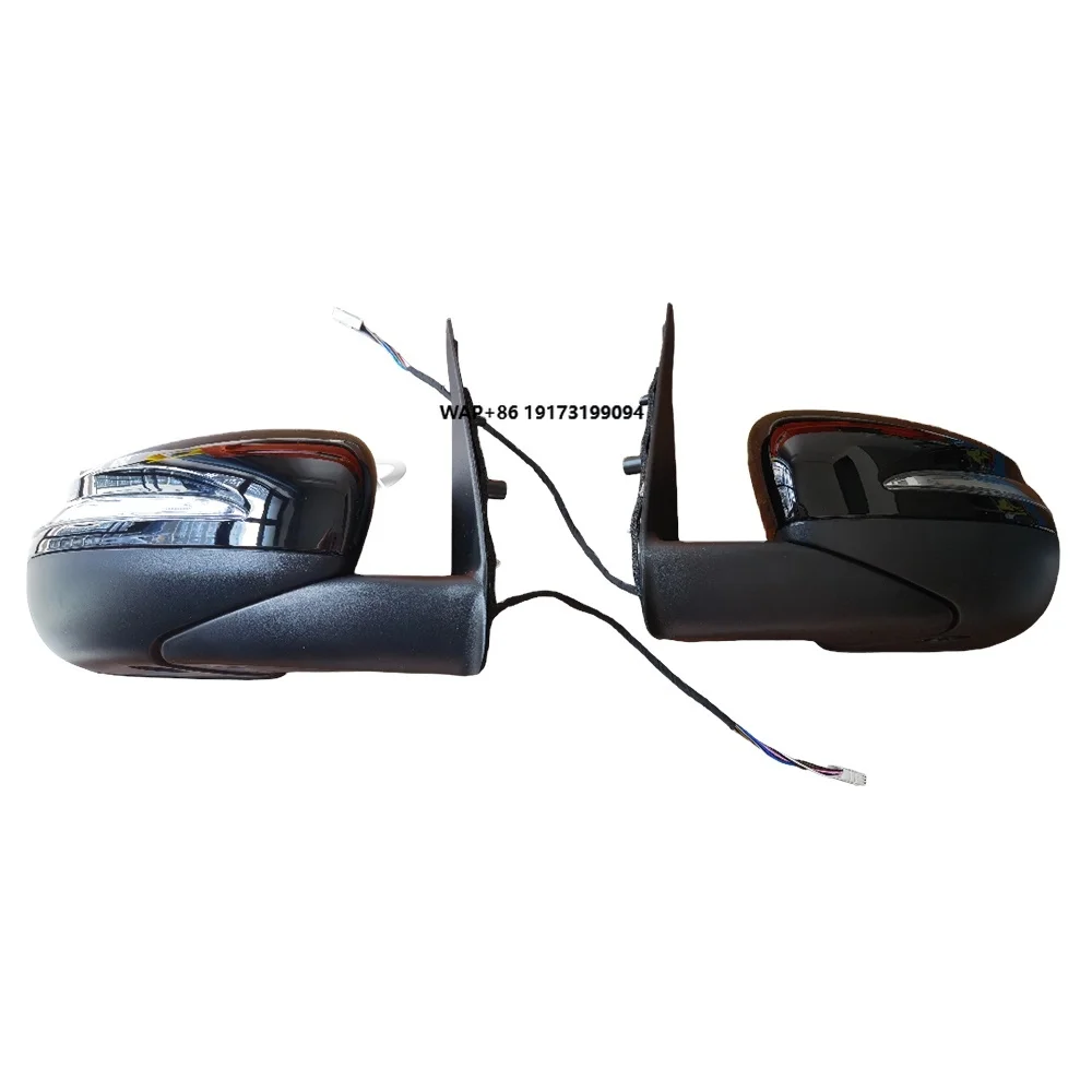 

Front Side Mirror Black with LED Light for Jimny3-Door/5-Door Universal Adaptation for Retrofit/Upgrade