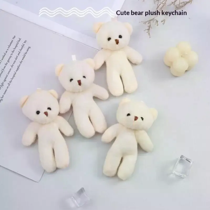 [New] NEW 10/12/18/20Pcs Birthday Wedding Party Favors Supplies DIY Accessory Mini Cute Cartoon Plush Bear Girl Gift Doll Toys