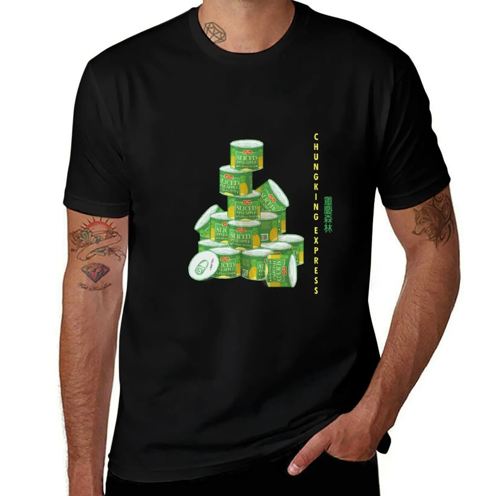 

Chungking Express Pineapples T-Shirt anime tshirt man t shirt summer T-Shirt