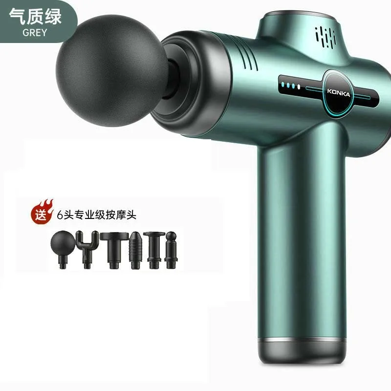 

Мини-массажный пистолет, электрический шок, релаксация мышц, вибрационный фитнес-массажер для тела, шеи, спины, дамский домашний дорожный фасциальный пистолет