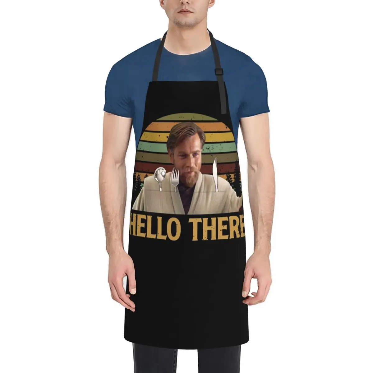 

Vintage Hello There Stár Wárs Obi Wan D Apron Kitchen And Household Goods Things For Home And Kitchen kindergarten teacher Apron