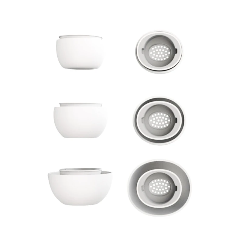 

Superior Sound Seal Silicone Earbud Tips for Buds 3Pro, S/M/L,Secures Fit Enhancement Improved Noise Isolation