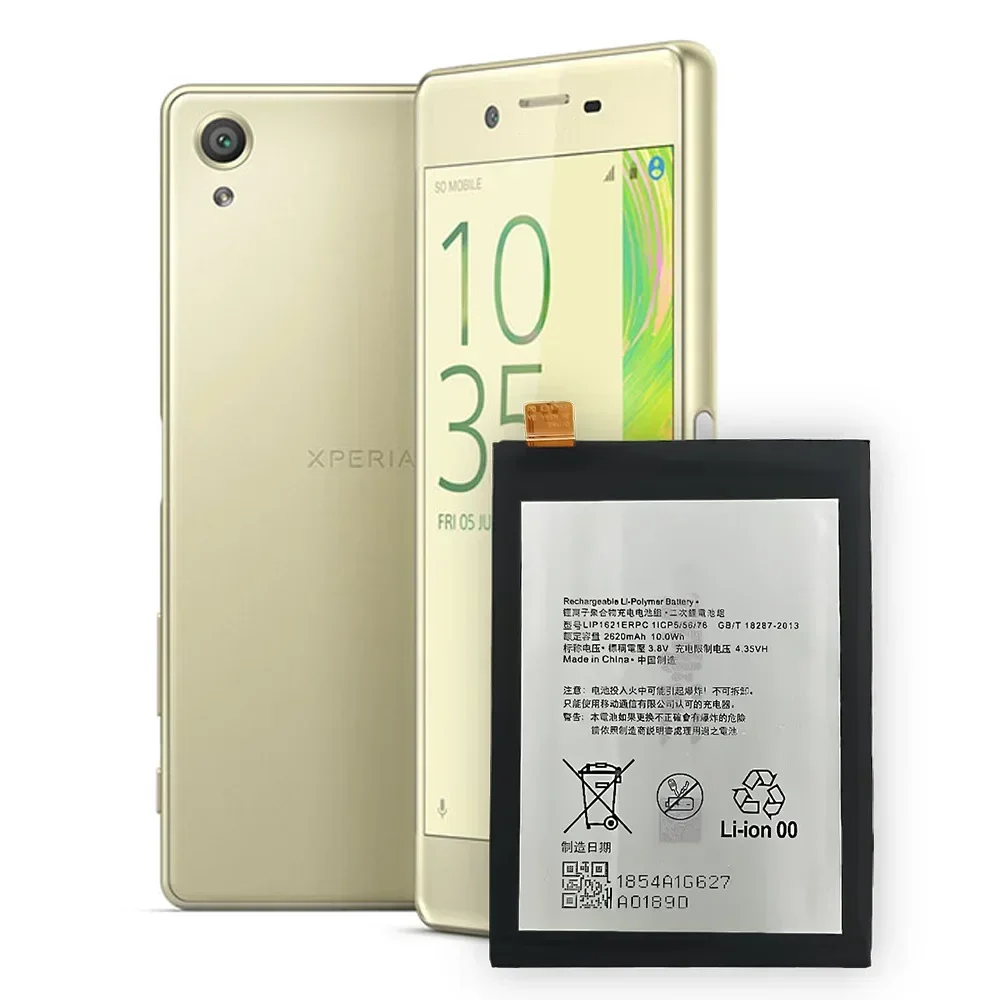 Сменный аккумулятор LIP1621ERPC для Sony Xperia X F5122 F5121 L1 G3311 G3312 G3313 LIP1621ERPC 2620 мАч, новый аккумулятор для телефона