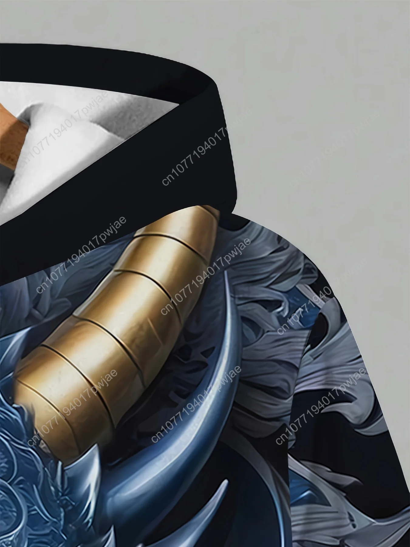 3D Dragon Print Hoodie for Men, Casual Polyester Sweatshirt, Unisex Long Sleeve Hooded Top, Knit Fabric, Casual Leisure Wear for