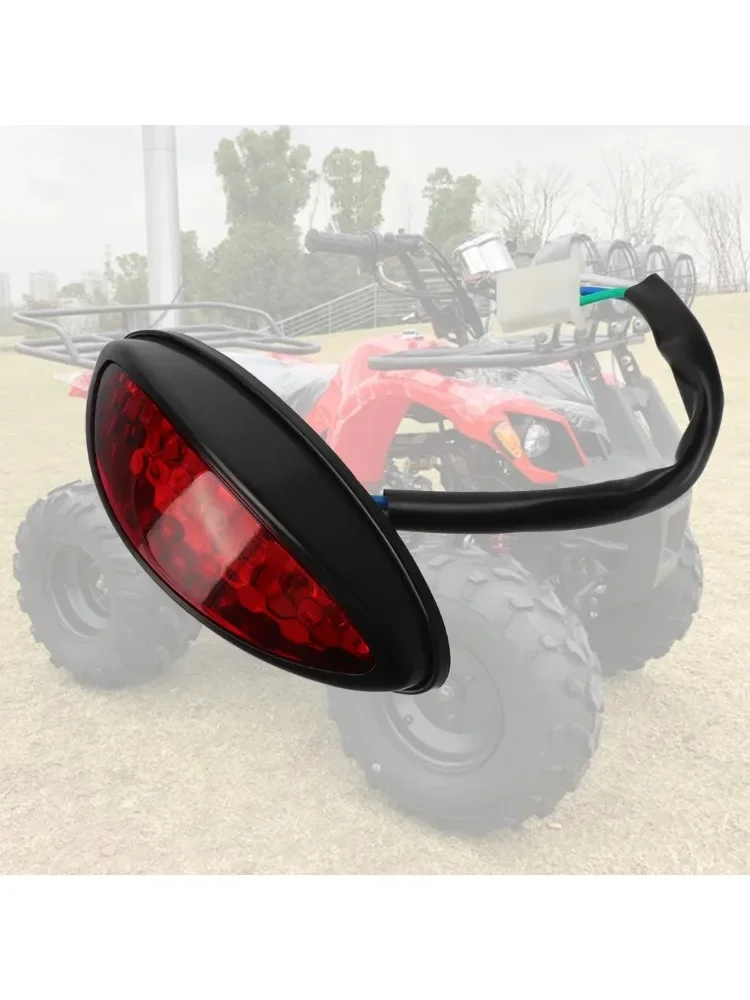 AliExpress NONE OPGT Motorcycle Tail Brake Light LED Rear Lights Cafe Racer Indicator Lamp Moto Lighting For ATV Quad Kart Dirt Pit Bike Accesso