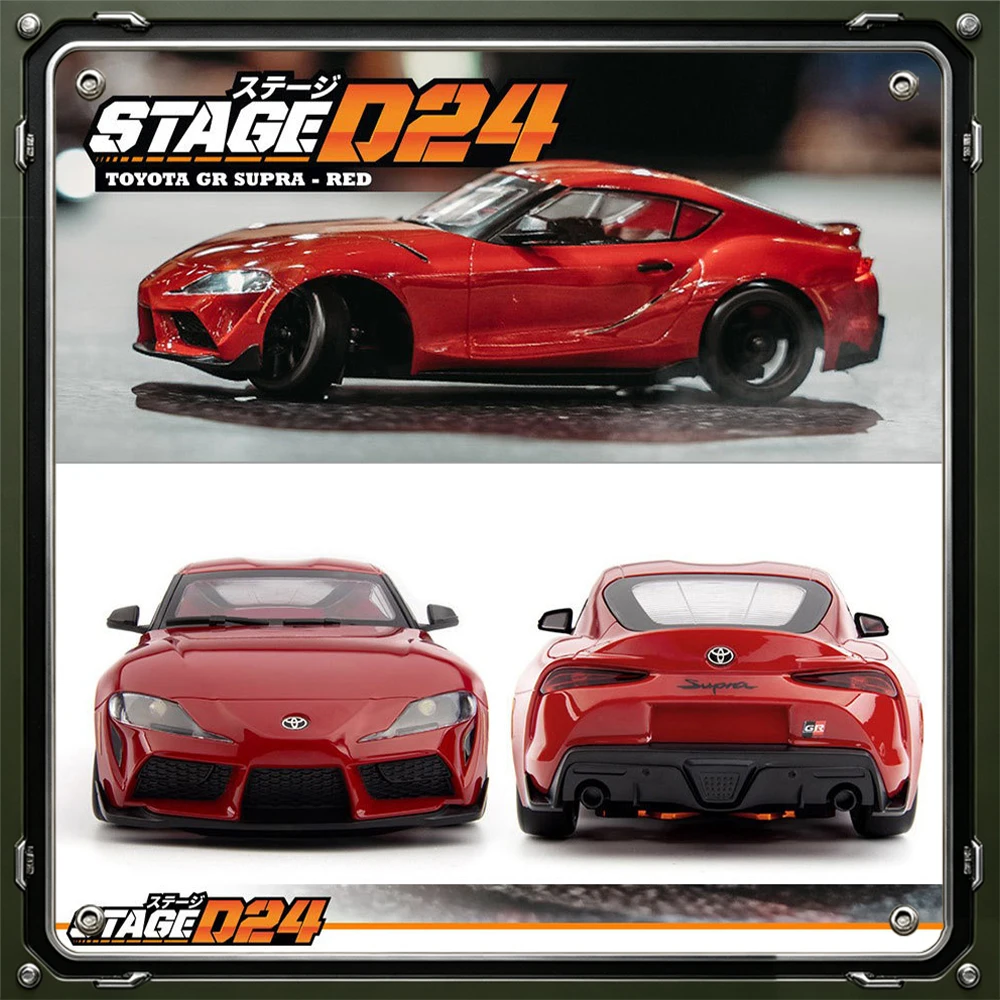 HPI Stage D24 1/24 Scale Simulation GR Supra RC Electric Drift Racing Car RWD Drift Design Brushed RTR