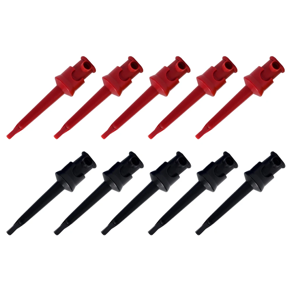 Copper Mini Grabber for Multimeter Test  Strong Wear Resistance  Good Flame Retardant  Welding Connection Mode
