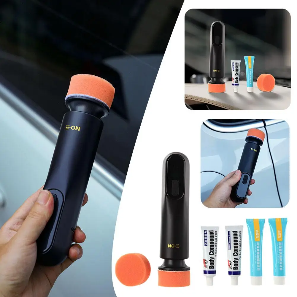 Mini 40W 12000RPM Waxing Polishing Machine Cordless Repairing Windscreen Tool Remove Scratch Polisher Glass Oil Car Film Pa H7G6