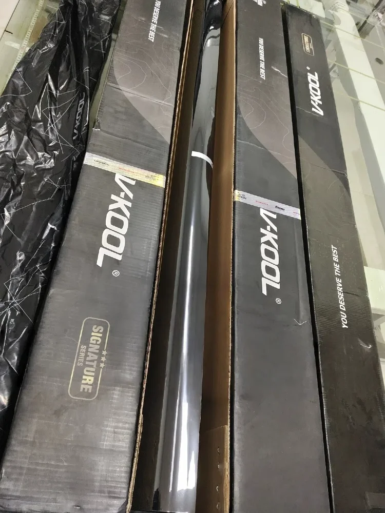 

V-KOOL VK70 VK25 Premium Heat Control 99% UV Protection 96% IR Block PET Nano Ceramic Advanced Security Layer for Cars