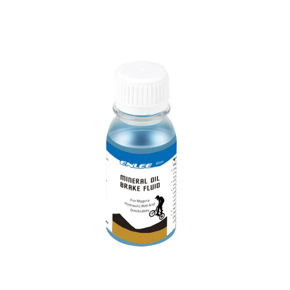 60ML Bike Brake Mineral Oil Fluid Low Viscosity Bicycle Brake Oil System High Performance Bike Hydraulic Disc Brake Oil Fluid