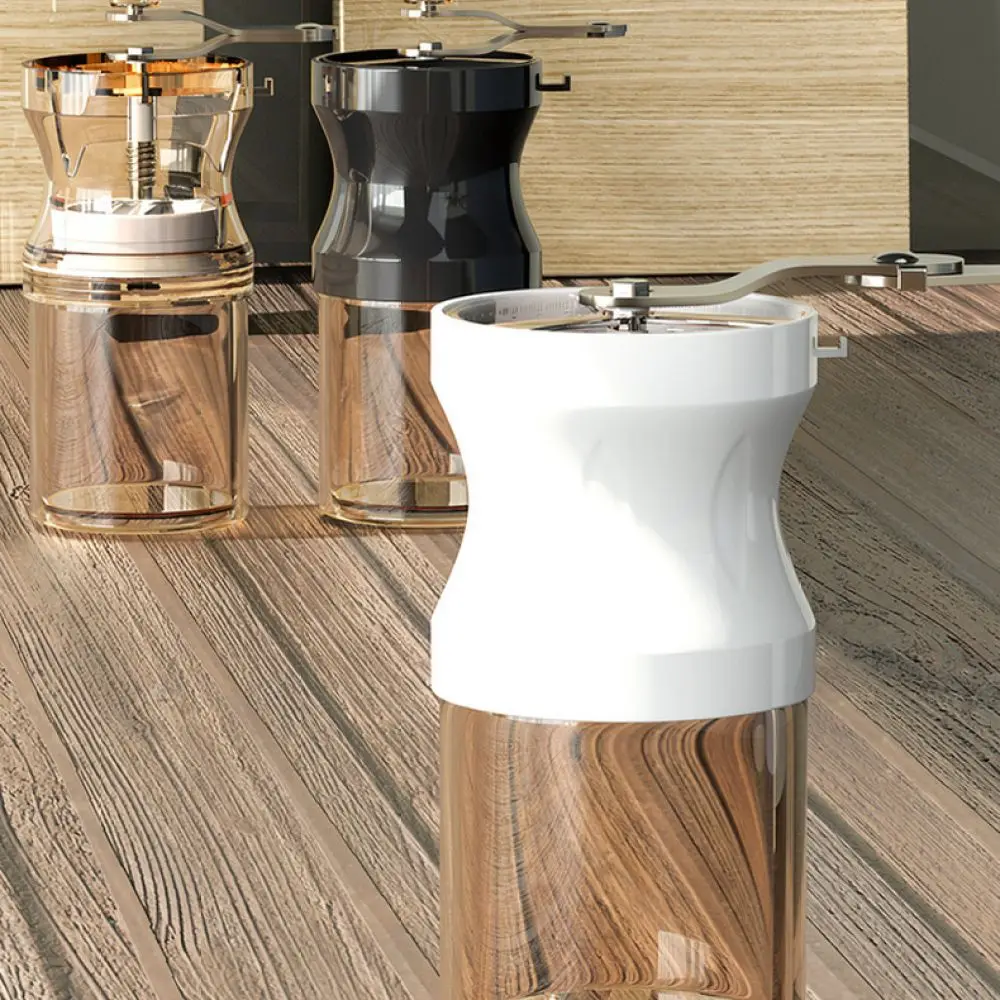 Efficient Manual Coffee Grinder Hand Crank Mill For Beans Portable Professional Home Kitchen Coffee Milling Device