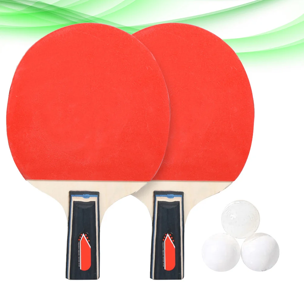 

Professional Table Tennis Racket Pen-Hold Grip Short Handle Durable Fast Speed Light Handle Anti-Slip Grip Racket for Indoor