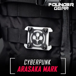 Arasaka/Trauma Team molle marks  game fans gift Cyberpunk Edgerunners Johnny Silverhand Night City V COSPLAY