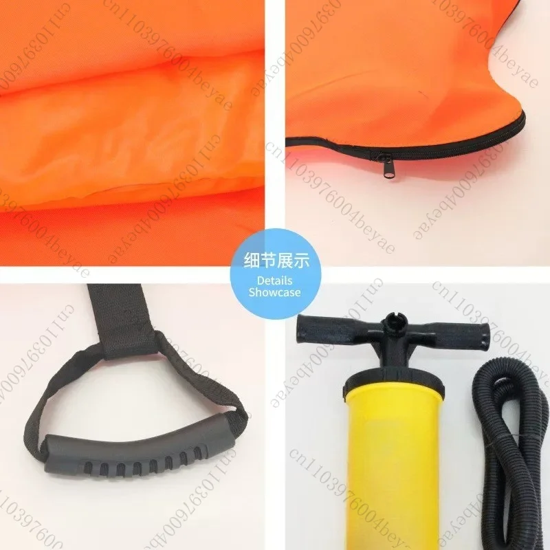 Body fixed airbag vacuum negative pressure stretcher with headrest portable first aid soft stretcher mine first aid splint