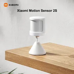 Xiaomi Mijia Human Body Sensor 2S With Holder Body Movement Monitor Intelligent Linkage Work With Mihome APP For Smart Home