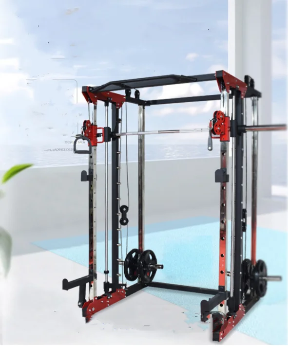 Factory wholesale trainer squat rack gantry fitness equipment commercial comprehensive Smith machine