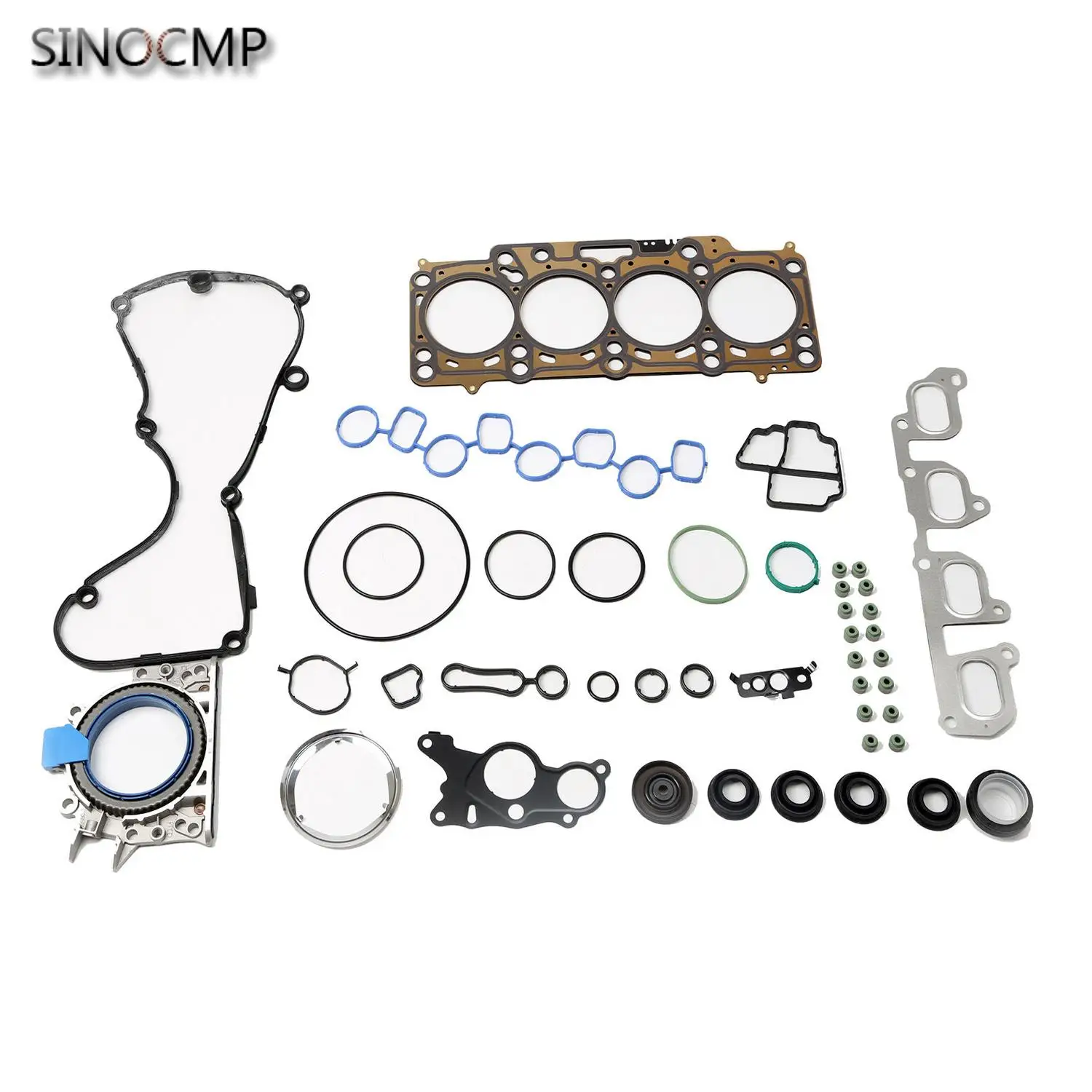 2.0TDI Cylinder Head Seal Gasket Kit 03L103383AD 03L103383BH For VW Audi A3 A4 A6 Seat Engines Components Engine Rebuilding Kits