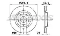 Store code: AE0114 interior for brake disc mirror air QASHQAI 0712 X TRAIL KOLEOS 08