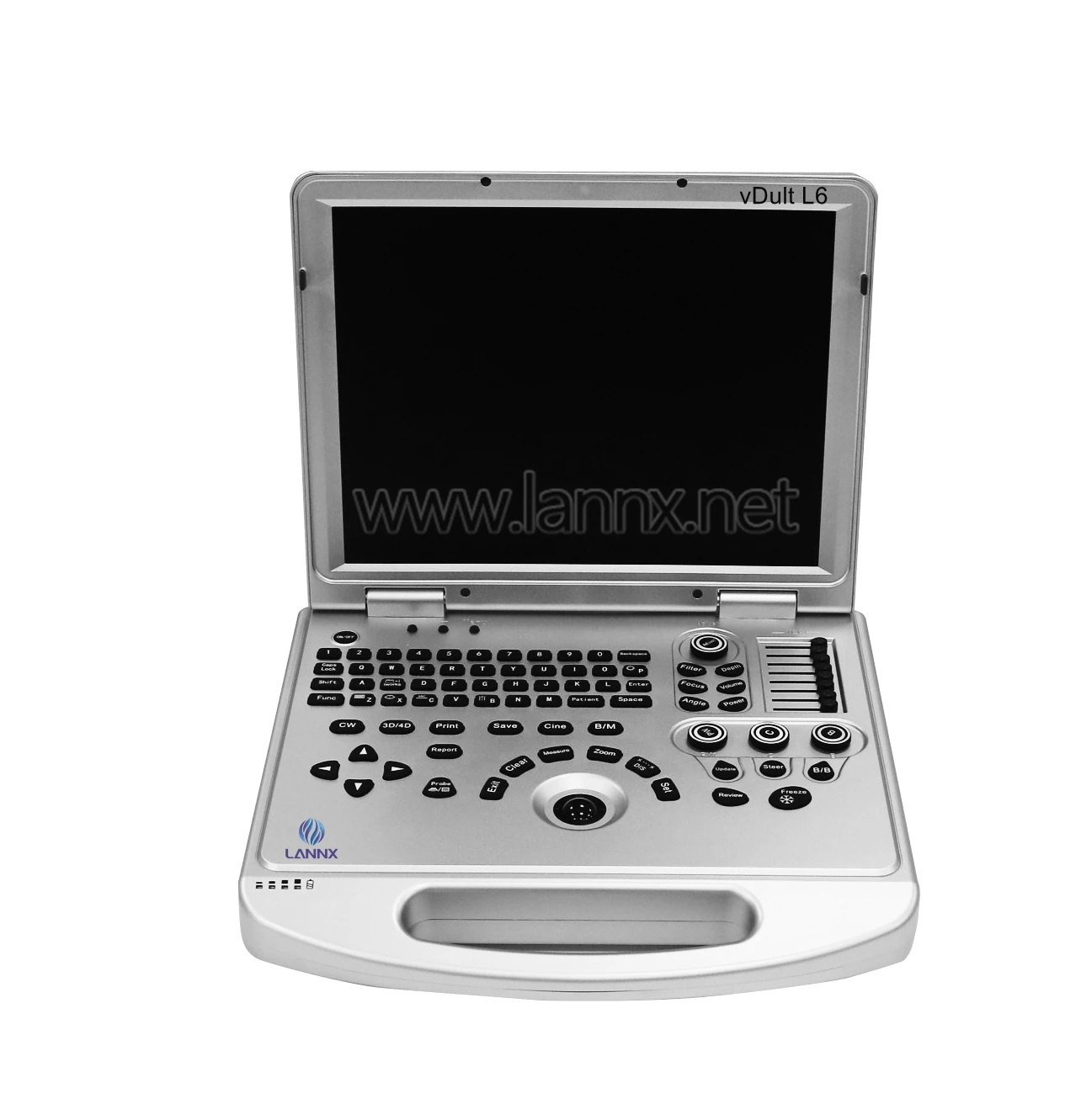 LANNX vDult L6 New Product 15 Inch Medical Veterinary Ultrasound Scanner Equipment Animal Use Color Doppler Ultrasound Machine