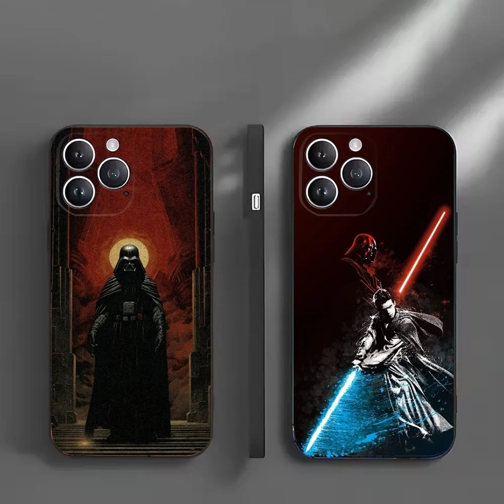 Cool A-Anakin S-Skywalker Phone Case For iPhone16,15,14,13,12 Mini 11 Pro XR,X,XS,MAX 7,8 Plus Silicone Cover Soft Black