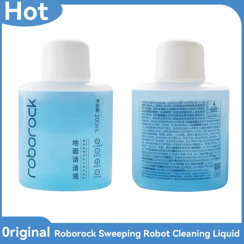 

Roborock Qrevo Curv Q5 Pro S8 MaxV Ultra Q8 Max+ Qrevo S Qrevo Pro Robot Vacuum Cleaners - 200ml Original Floor Cleaning Fluid